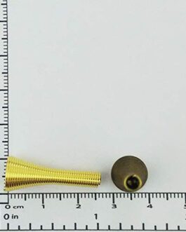 Tassel Charms bead Caps (Golden) -50 Pieces