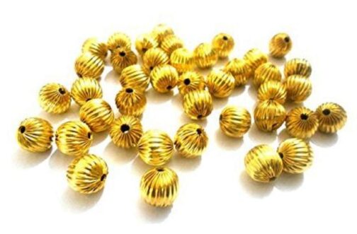 golden spacer beads
