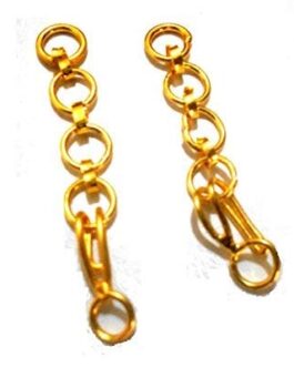 pack of 25 pcs of lock chain for jewelry making