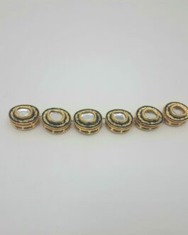6pcs  kundan Chain for Jewelry Making